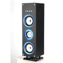 Roxo, preto, vermelho, azul, dourado casa karaoke alto-falantes bluetooth torre suporte USB / TF cartão / Áudio / FM / Bluetooth